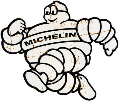 Signs USA - wandbord - dibond - Michelin - 60 x 70 cm