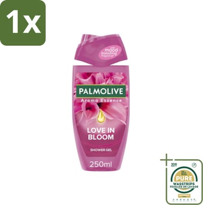 1 x Palmolive - Douchegel - Love in Bloom - Aroma Essence - 250 ml- Douchegel - Geurige Douchegel - Bloemengeur - Verfrissende Douchegel - Hydraterende Douchegel