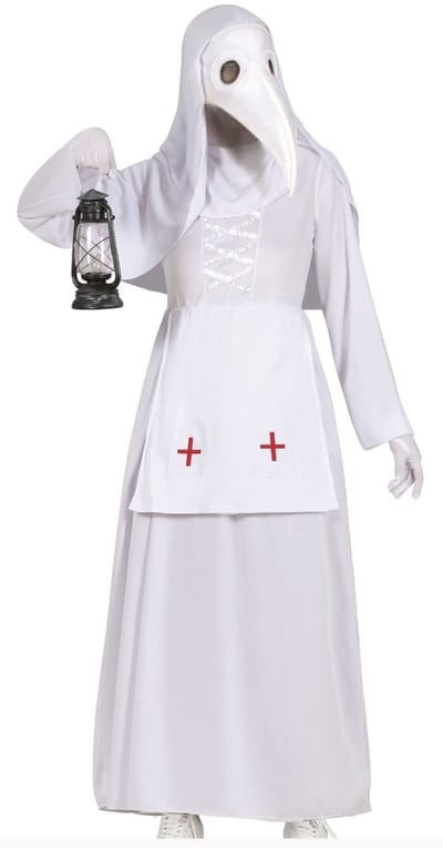 White Plague Volwassenen Unisex Wit Bekende personages Maat S