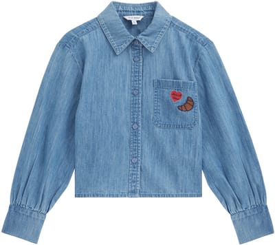 WE Fashion Meisjes blouse met embroidery