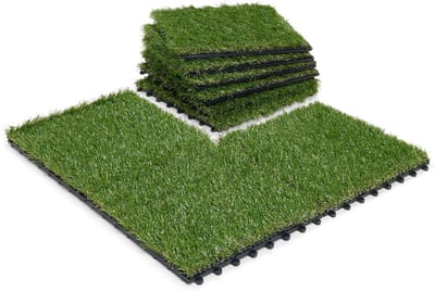 Terrastegels - Vloerpanelen Buiten - Balkon Verfraaien - Eenvoudige Installatie - 30x30cm - Kunstgras