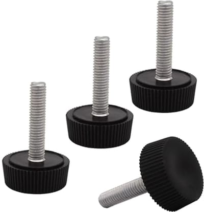 Verstelbare meubelnivelleringspoten - 4 stuks, M5 x 20 mm