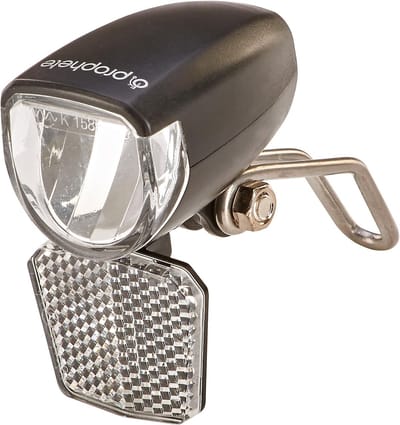 Fietsverlichting LED Koplamp 15 Lux met Afneembare Reflector