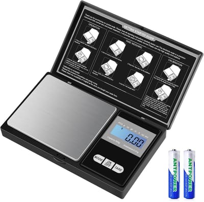 Digitale Keukenweegschaal - Keukenweegschaal Precisie Mini Weegschaal 500g/0.01g Fijne Schaal Gouden Schaal Muntschaal - Lcd-scherm Multifunctioneel voor Keuken Sieraden Thee Gist Koffie [Nieuw Platform]