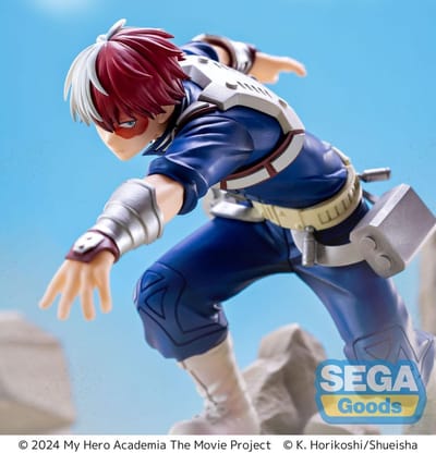 SEGA My Hero Academia: You´re Next Xross Link Anime PVC Statue Shoto Todoroki 12 cm Beeld