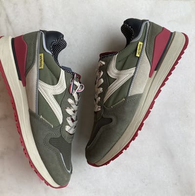 Victoria herensneaker kaki maat 41