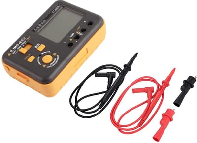 LCD Digitale Isolatieweerstandstester Megohm Meter Meg Weerstandstester Megohm Meter Testers Meten 200M2Gω