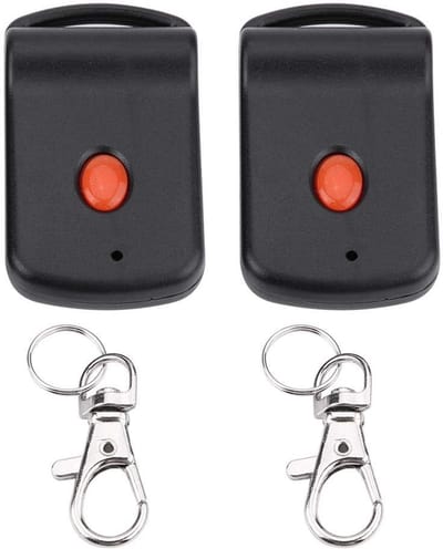 Shopcentral - Garage Deuropener - Afstandsbediening - Betrouwbaar - Zwart - Handzender - Geschikt voor garage- en autodeuren - Compact formaat
