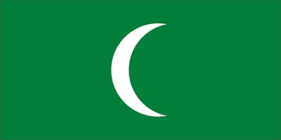 Vlag Malediven 50x75cm