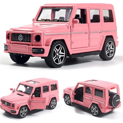 Voiture Jouet en Métal Moulé sous Pression pour Garçon, Voiture Simulation en Alliage à Tirer en Arrière, Portes Ouvrables, Jouet Cadeau Décoration