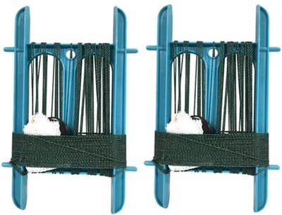 Gebro Lijn Krabhengel / vishengel voor krabbetjes - 2x - blauw - 13 m
