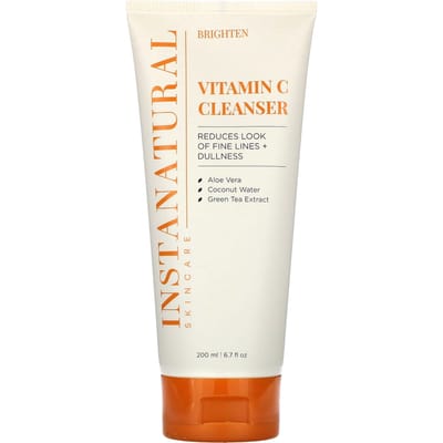 InstaNatural, Vitamin C Cleanser, 200ml (6.7fl oz) white