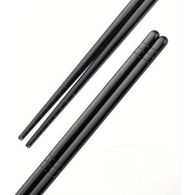 Herbruikbare Sushi Eetstokjes Set 304 Roestvrij Staal Antislip Voedsel Chinese Metalen Eetstokjes Vaatwasserbestendig
