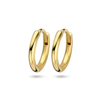 14K geelgoud klapoorringen 1,5 mm ronde buis 4027887