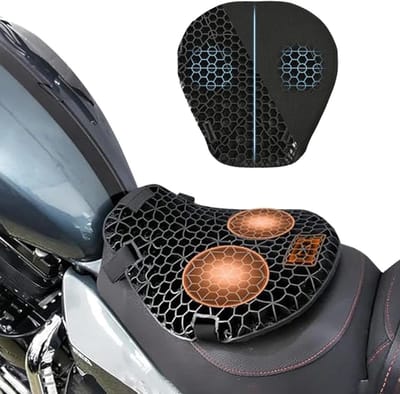 Motorfiets Gel Zitkussen - Motor Kussen - Comfortabel Rijden - Ademende Honingraatstructuur - 1 Kilogram - Normal