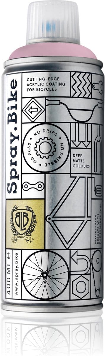 Spray.Bike Pop Collection - Spuitbus Fiets Verf - 400ml - Riviera oudroze