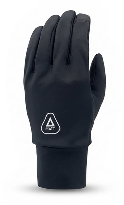 Matt Inner Ts Handschoenen Zwart XL