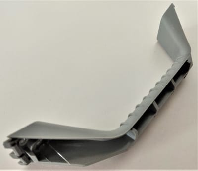 MPK Rangeergreep Onderkant 18cm Muisgrijs