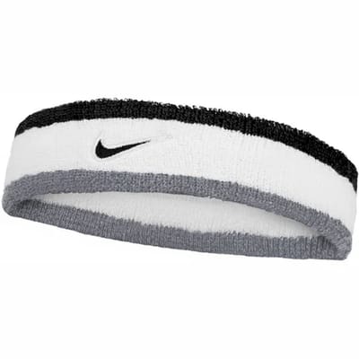 NIKE ACCESSOIRES - nike swoosh classic headband - Haarband running - Wit