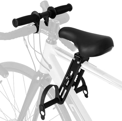 Thijox - Kinderzitje voor de Fiets - Mountainbike Kinderzitje Voorop - Draagbaar, Afneembaar Fietszitje voor Kinderen van 2-6 Jaar - Hoogwaardige Mate