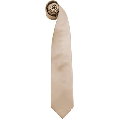 Premier Heren Kleuren Mode Stropdas (Khaki)
