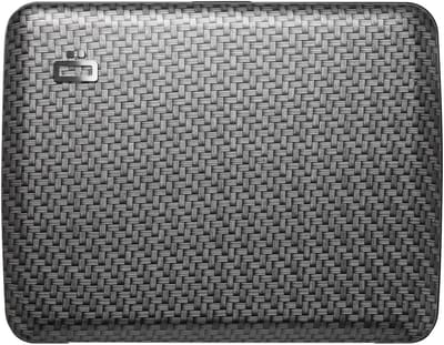 Ogon Designs Stockholm V2 Large Creditcardhouder – Dames en Heren – Aluminium Wallet met RFID Bescherming, Extra Geldvak & Waterbestendige Sluiting – Carbon Print