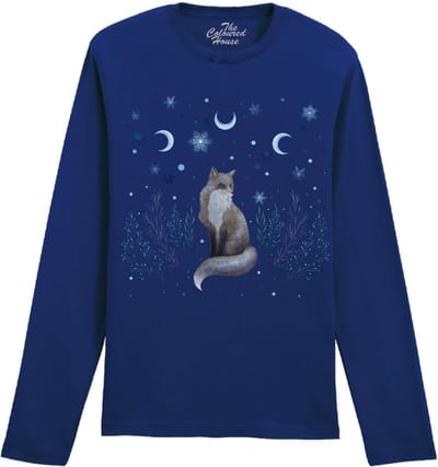 Vos Winter Fox The Coloured House Longsleeve T-shirt XXL