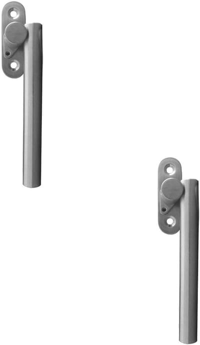 Raamgrendels RVS - Espagnolette Sluitingen - Veilig Ramen Sluiten - Satijn Afwerking - 120mm Lengte - Roestvrij Staal
