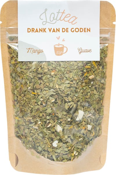 Lottea Drank van de Goden thee 50 Gram Stazak - verse thee, mate thee, thee cadeau, thee geschenk, thee cadeautje