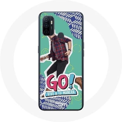 Oppo A53 hoesje Streef je dromen na Álvaro Paz Go! Lang leve je Manera