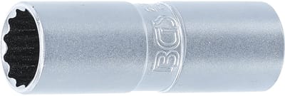 BGS Bougiedopsleutel met rubberring, twaalfkant 1/2 16 mm