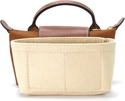 Mini Tas Organizer voor Rugzak en Draagtassen - Ruime Binnentas met Compartimenten