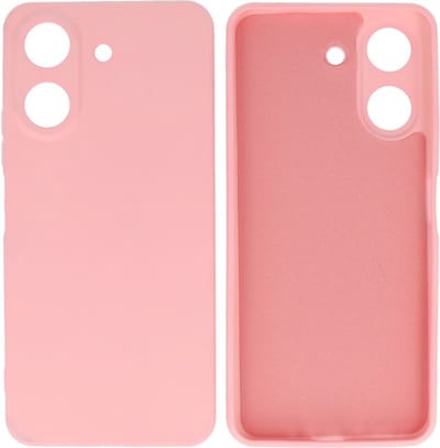 Hoesje Geschikt voor de Xiaomi Redmi 13C 4G - Fashion Backcover Hoesje - Colorful Telefoonhoesje - Roze