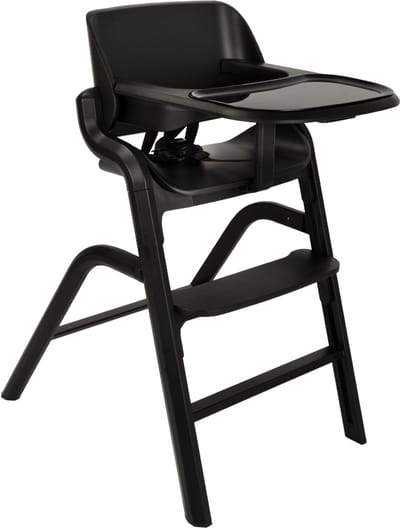 Novi at Home Curve Premium Kinderstoel - Zwart - Te gebruiken tot 100 kg - Verstelbare rugleuning, voetensteun en hoogte