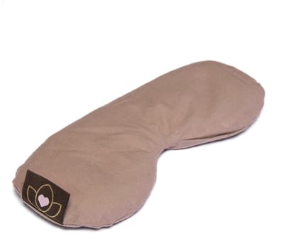 Oogkussen lavendel gevormd taupe eco - Lotus