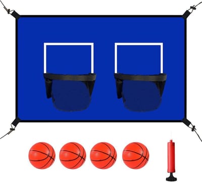 Trampoline Basketbalmand - Sport Speelgoed Set - Familie Plezier - Waterdicht Weerbestendig - 27.5 x 27 x 9.1 cm - Uniek
