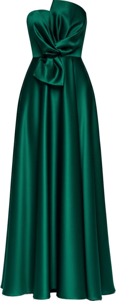 LARICA Jurk - Rits - Effen - Jurk Groen S