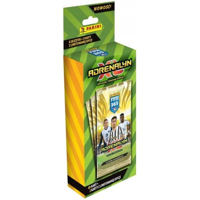 Panini fifa 365 2021 adrenalyn xl blister 6 zakjes + 2 limited kaarten