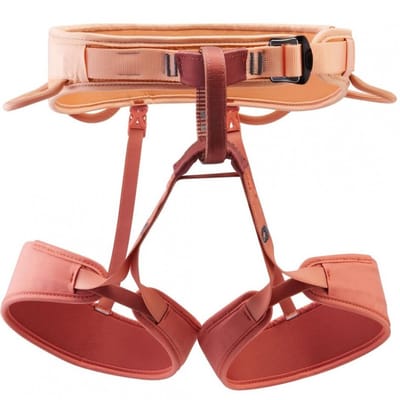 Petzl Corax LT Woman comfortabele klimgordel voor dames Oranje M