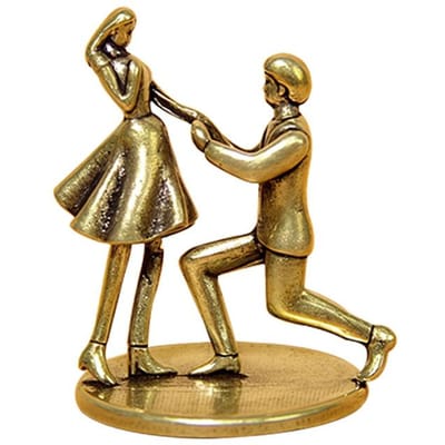 Romantische Dansende Beeldhouwwerk, Gedetailleerd, Woondecoratie & Jubileumcadeau voor Bruiloften, Valentijnsdag, Woondecoraties