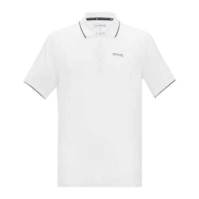 Regatta Heren Remex II Jersey Poloshirt (Wit Effen)
