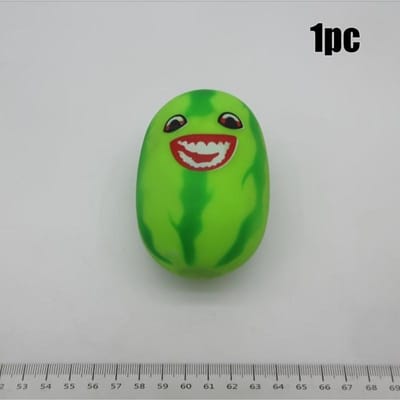 Jouets Créatifs Pastèque Squishy Anti-Stress Boules Relâchement d'Anxiété Doux Sensoriel À Presser Jouet Fidget Pour Adultes Enfants green