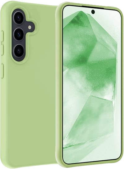 Hoesje Geschikt voor Samsung Galaxy A56 - Sterk & Shockproof - Hoes Cover - Siliconen Case - Groen