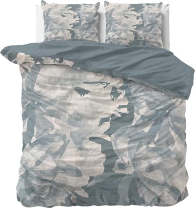 Sleeptime Michaello Dekbedovertrekset - Tweepersoons - 200X200/220 + 2 x kussenslopen 60x70 - Blauw