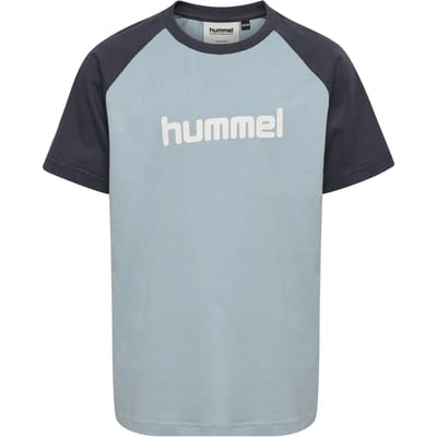 Hummel kindersportshirt met Hmljr-logo, T-shirt met korte mouwen 229742