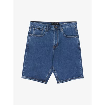 Quiksilver Eqyds03119 Regular Fit Korte Jeans Blauw 30 Man