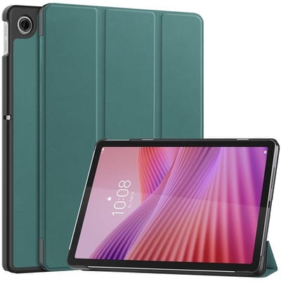 Coverup Tablethoes geschikt voor Lenovo Tab 10.1 TB311FU Hoesje - Tri-Fold Book Case met Wake/Sleep - Groen