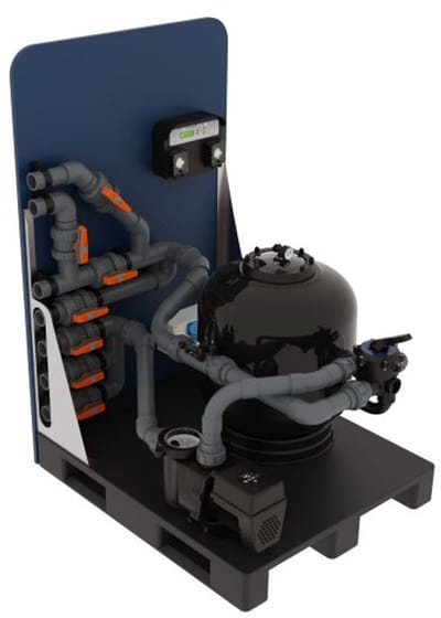 AquaForte filterpallet zandfilter VS - plug & play systeem voor zwembaden tot 75 m3