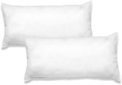 liebling 40 x 80 cm hoofdkussen Ultrasonic | set van 2 | tijk van spunbond polypropyleen | Made in EU | wasbaar op 40 graden | wit
