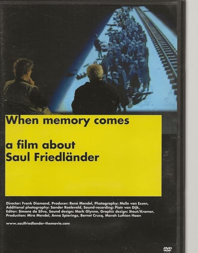 WHEN MEMORY COMES - SAUL FRIEDLÄNDER
